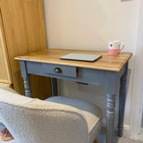 Louis Writing Desk, Medium - French Grey