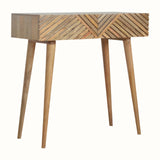 Babej Console Table - Natural