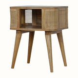 Wellner Open Bedside Table - Natural