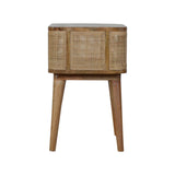 Wellner Open Bedside Table - Natural