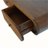 Merrill Wall Mounted Console Table - Chestnut