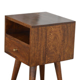 Littler Bedside Table, Small - Chestnut