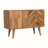 Ervin Sideboard, Mixed Pattern - Natural