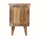 Cline 2 Drawer Bedside Table - Natural