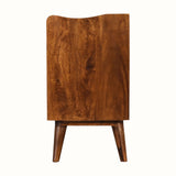 Nordell Bedside Table, Medium - Chestnut