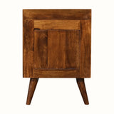 Nordell Bedside Table, Medium - Chestnut