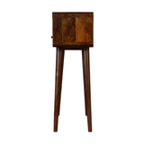 Hamade Open Console Table, Small - Chestnut