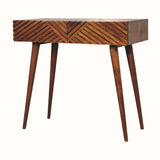 Babej Console Table - Chestnut