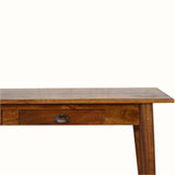 Ellis 2 Drawer Writing Desk, Medium -  Chestnut