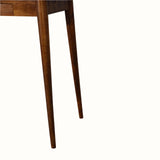 Ellis 2 Drawer Writing Desk, Medium -  Chestnut