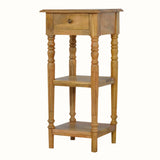 Louis Side Table, Small - Natural