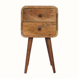 Hamade Bedside Table, Small - Natural