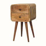 Hamade Bedside Table, Small - Natural