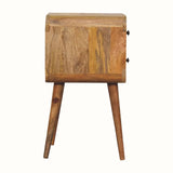 Hamade Bedside Table, Small - Natural