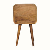 Hamade Bedside Table, Small - Natural