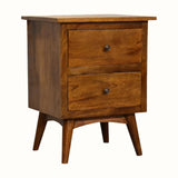 Nilson Bedside Table - Chestnut