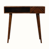 Babej Open Writing Desk - Chestnut