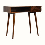 Babej Open Writing Desk - Chestnut