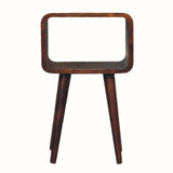 Leckie Bedside Table, Small - Chestnut