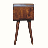 Leckie Bedside Table, Small - Chestnut