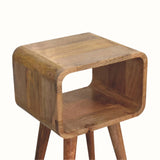 Leckie Bedside Table, Small - Natural