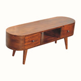 Molina TV Stand, Medium - Chestnut