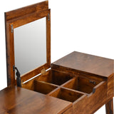 Nordell Dressing Table, Medium - Chestnut