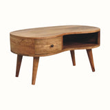 Haft Coffee Table, Medium - Natural