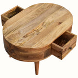 Molina Coffee Table, Small - Natural