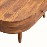 Molina Coffee Table, Small - Chestnut