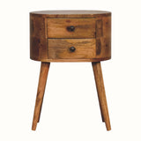 Molina Bedside Table, Small - Natural