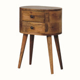 Molina Bedside Table, Small - Natural