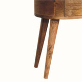 Molina Bedside Table, Small - Natural