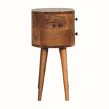 Molina Bedside Table, Small - Natural