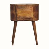 Molina Bedside Table, Small - Natural