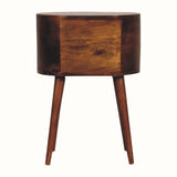 Molina Bedside Table, Small - Chestnut