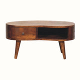 Haft Coffee Table, Small - Chestnut