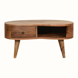 Haft Coffee Table, Small - Natural