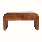 Laurie Chunky Coffee Table - Chestnut