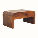 Laurie Chunky Coffee Table - Chestnut