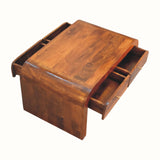 Laurie Chunky Coffee Table - Chestnut