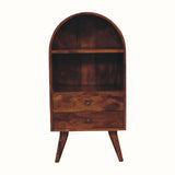 Molina Open Storage Cabinet - Chestnut