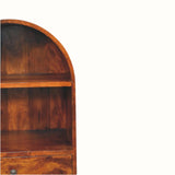 Molina Open Storage Cabinet - Chestnut