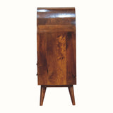 Molina Open Storage Cabinet - Chestnut