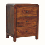 Arellano Bedside Table - Chestnut