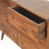 Hamade Chest of 6 Drawers - Chestnut