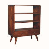 Hamade Open Bookcase - Chestnut