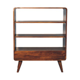 Hamade Open Bookcase - Chestnut