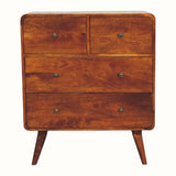 Hamade Chest of 4 Drawers - Chestnut