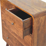 Hamade Chest of 4 Drawers - Chestnut